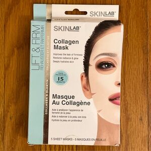 Skin lab lift and firm collagen mask 5 sheet masks